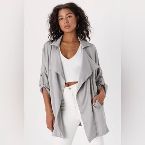 LAST CHANCE Lulu’s Lucky Break Oversized Jacket